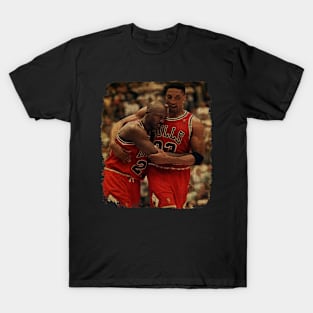 Scottie Pippen And Michael Jordan Vintage T-Shirt